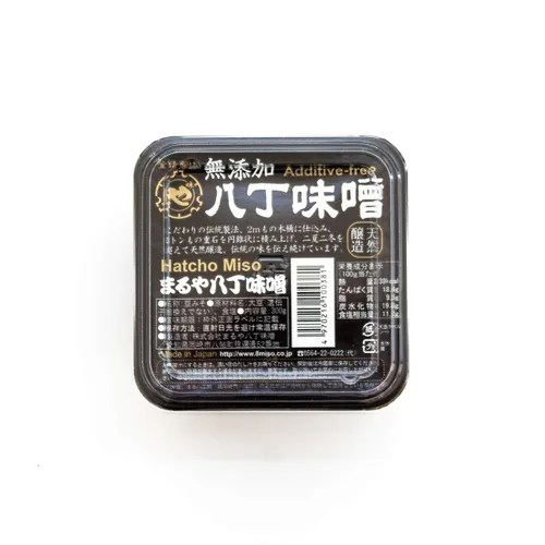 Vista 2 de [Producto de Japón] Mutenka Hatcho Miso (miso oscuro artesanal tradicional) 10.05 onzas