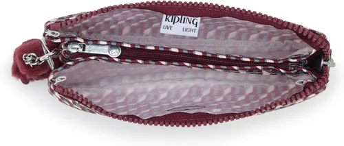 Vista 3 de Kipling Bolsa grande para mujer Creativity, kit de cosméticos versátil, organizador de viaje ligero Vino 3Dk