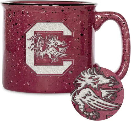 Vista 87 de Rico Industries NCAA Speckle 12oz Laser Engraved Campfire Mug