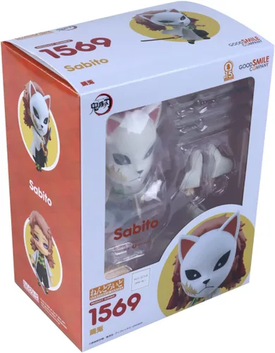 Vista 6 de Good Smile Demon Slayer: Kimetsu no Yaiba: Sabito Nendoroid Figura de acción, multicolor