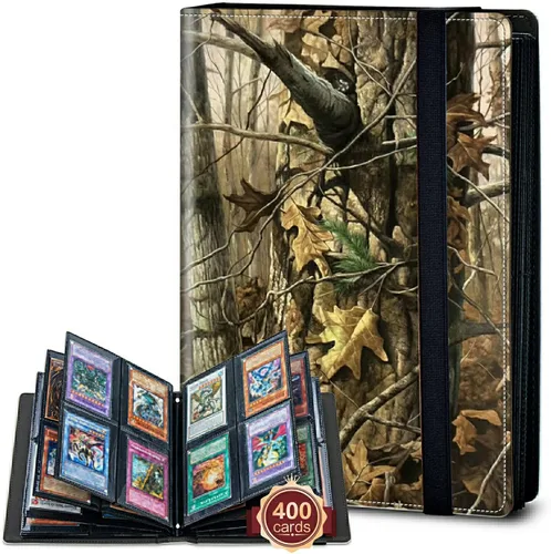 Vista 74 de Rossy Carpeta de tarjetas con 4 bolsillos, carpeta de tarjetas intercambiables, álbum de colección de tarjetas, para 160 tarjetas de carga lateral