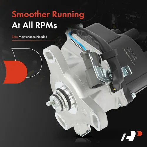 Vista 6 de Distribuidor de encendido A-Premium con módulo, tapa y rotor compatible con Honda Accord 1990-1991 2.2L Compatible con Honda Accord 1990 1991