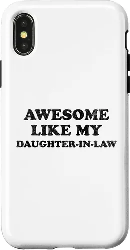 Vista 5 de Awesome Like My Daughter in Law Funny for Mom or Dad Parent Case for iPhone 17