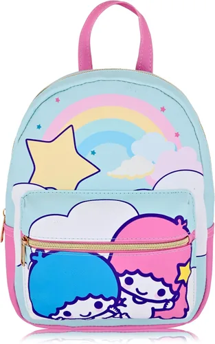 Vista 7 de Fast Forward Sanrio Hello Kitty y amigos mochila para mujeres, hombres, unisex Linda mochila de piel sintética de 10" mini mochila Badtz-maru