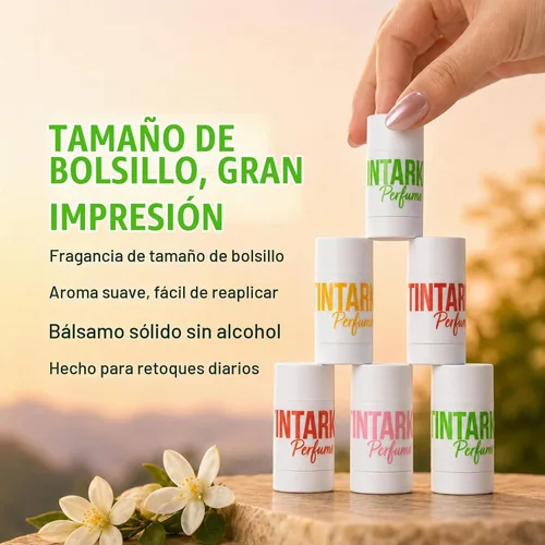 Vista 7 de Tintark Taste of Nectar - Bálsamo de perfume sólido para mujer, 0.18 oz
