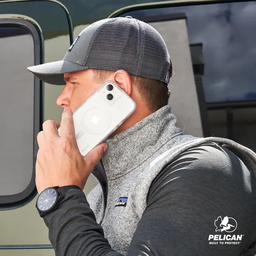 Vista 2 de Pelican Ranger Series - Funda para iPhone 15 Plus de 6.7 pulgadas [compatible con MagSafe] [antiamarillento] Funda magnética para teléfono