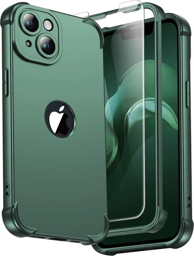 Vista 89 de ORETECH Funda para iPhone 11, con [2 protectores de pantalla de vidrio templado] [prueba de caídas de grado militar de 10 pies]