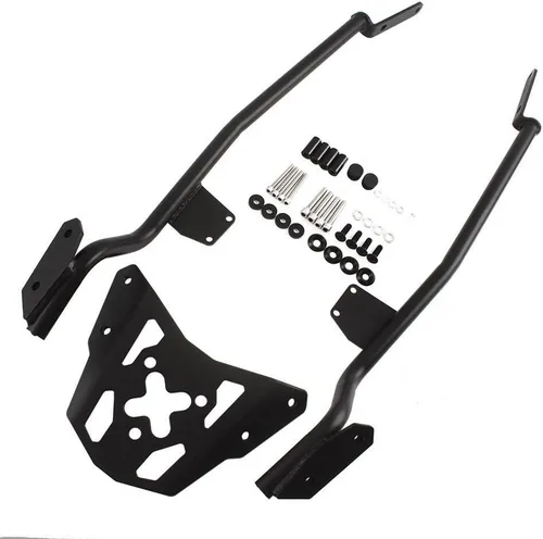 Vista 4 de Estante de carga para Yamaha y aha MT07 MT09 MT10 FZ07 FZ09 FZ10 motocicleta negro portaequipajes trasero con pernos 2014 2015 2016 2017