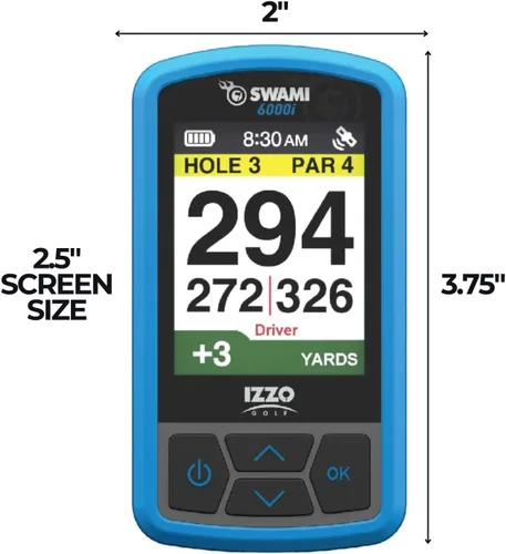 Vista 6 de Izzo Swami Golf GPS Rangefinder - Color Display & Scorekeeper