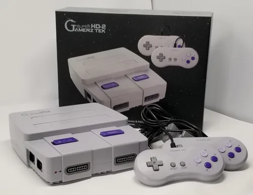 Vista 3 de Super HD-2 compatible with Super NES and NES games HDMI Output No Games Included