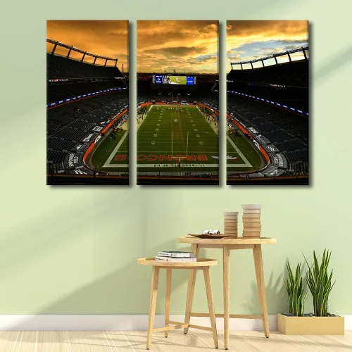 Vista 89 de Lincoln - Lienzo decorativo para pared, diseño de campo financiero de Filadelfia, paisaje de estadio de fútbol de Filadelfia, decoración de pared