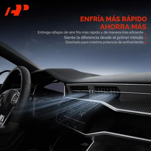 Vista 8 de Condensador de aire acondicionado A-Premium compatible con Honda Civic 2012-2015 1.8L 2.4L