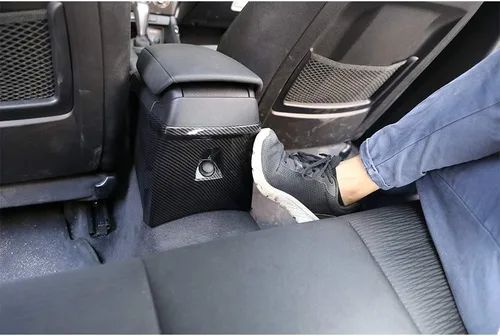 Vista 5 de YIWANG - Cubierta de fibra de carbono para panel de ventilación de coche para BMW X1 E84 2010-2015