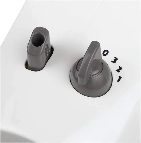 Vista 5 de Lasko, 1850, ventilador de pie, de 18 pulgadas, con control remoto Blanco
