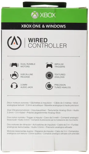 Vista 2 de PowerA Wired Controller for Xbox One - Black