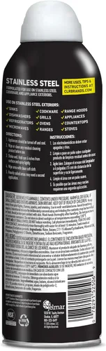 Vista 2 de CLR CSS-12 limpiador de acero inoxidable, aerosol de 12 oz, 12 onza, 1