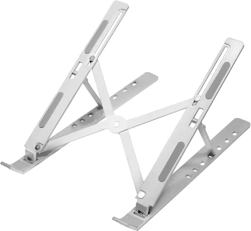 Vista 2 de BoxWave Soporte y soporte compatible con Chuwi LarkBook X - Soporte compacto QuickSwitch para portátil, soporte de visión multiángulo, plateado