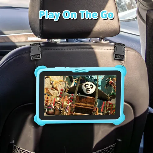 Vista 6 de Tableta infantil de 7 pulgadas para niños, tableta Android de 32 GB con funda incluida, WiFi, Bluetooth, pantalla IPS, control parental, tabletas