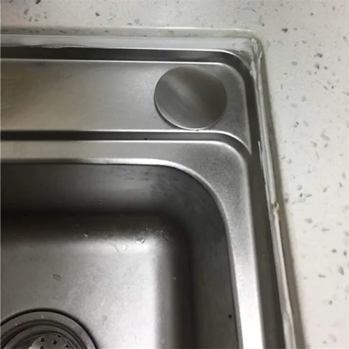Vista 6 de NUOBESTY Fregadero para lavabo, 4 piezas, cubierta de orificio para grifo de cocina, agujero para fregadero de cocina, grifos de bañera