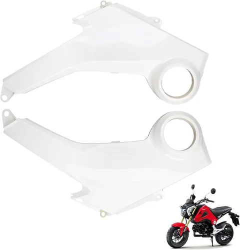 Vista 18 de Mokuo Cobertura de Faro Negro para Motocicleta Fit para Honda Grom Msx125 SF 2013-2016 Kit de Carenados Piezas
