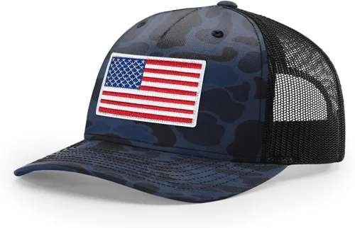 Vista 324 de Joe's USA Richardson 112 - Gorras de camionero con parche gráfico personalizado - Gorras estructuradas de cinco y seis paneles Richardson Premium