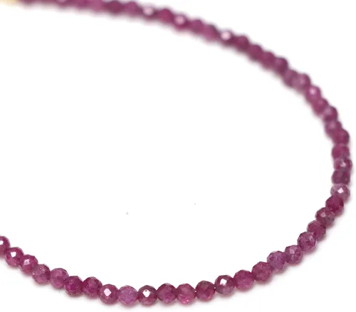 Vista 4 de Pulsera ajustable de plata esterlina 925 con cuentas completas para mujer, cuentas de piedras preciosas naturales, pulsera delicada, regalo