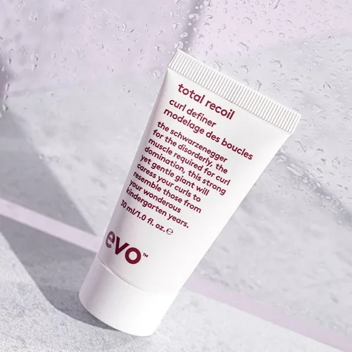 Vista 8 de EVO Total Recoil Curl Definer - Crema hidratante definidora de fuerte sujeción - Mejora el patrón natural de rizos y reduce el encrespamiento