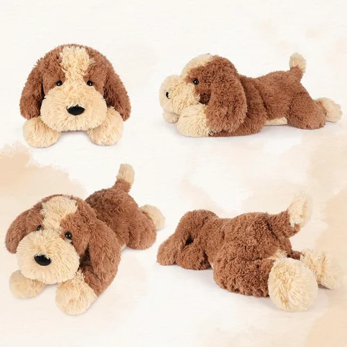 Vista 9 de SuzziPals Animal de peluche grande de 30 pulgadas, cachorro de peluche gigante grande y suave, juguetes de peluche gigantes para relajación