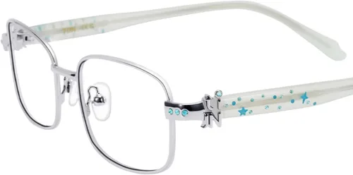 Vista 12 de TIJN Lentes de bloqueo de luz azul para mujeres y hombres, gafas cuadradas de acetato con marco de metal para cosplay y niñas de anime, Rin
