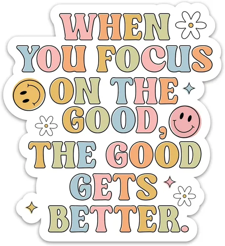 Vista 7 de Being Nice is The Bare Minimum Sticker Motivacional Positividad, Pegatina Floral Inspiradora Citas Alentadoras Pegatinas de vinilo impermeables