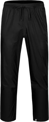 Vista 2 de Mapamyumco Men's Rain Pants Packable Waterproof Hiking Pants Windproof Breathable Outdoor Rain Over Pants