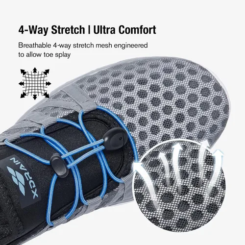 Vista 2 de ALEADER - Zapatillas acuáticas de secado rápido para hombre