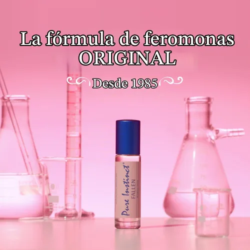 Vista 3 de Pure Instinct FALLEN Roll-On The Original - Perfume de aceite corporal con infusión de feromonas EDP, para ella, listo para la TSA, 0.34 onzas