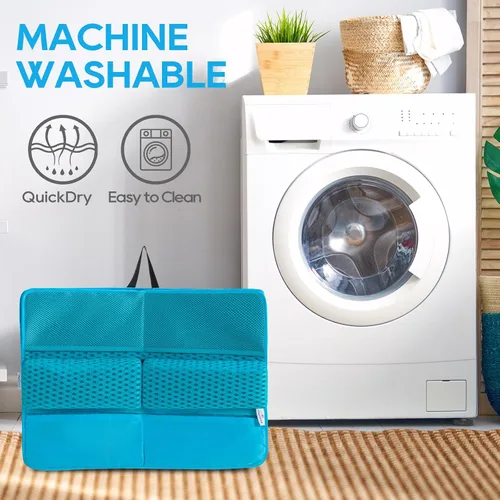 Vista 9 de OS OMYSTYLE Juego de rodilleras de baño para bebé, color azul