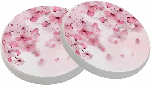 Vista 10 de Posavasos de campo de fútbol americano para bebidas, posavasos para mesa de cerámica, con base de corcho para decoración del hogar, 2