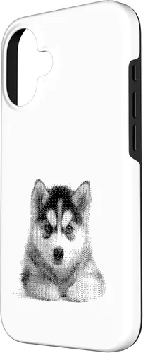 Vista 2 de Cute Siberian Husky for Dog Mom and Paw Parents Case for iPhone 16