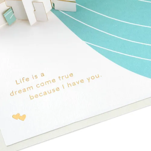 Vista 6 de Hallmark Signature - Tarjeta Sorpresa Pop Up- Tarjeta de felicitación de cumpleaños, tarjeta de felicitación para el día de la madre o aniversario