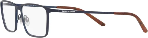 Vista 3 de Ralph by Ralph Lauren Men's Rl5103 Metal Rectangular Prescription Eyeglass Frames