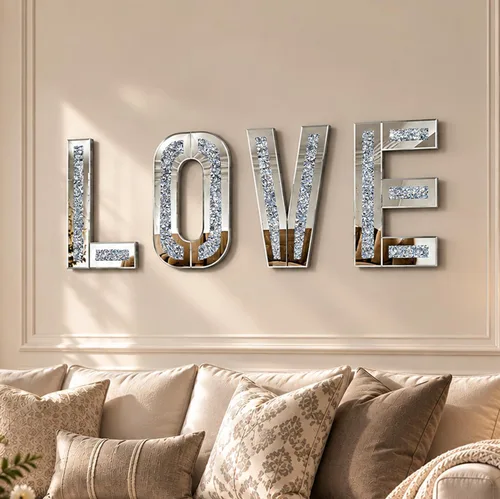Vista 8 de SHYFOY Letrero de amor para decoración de pared para el hogar, decoración