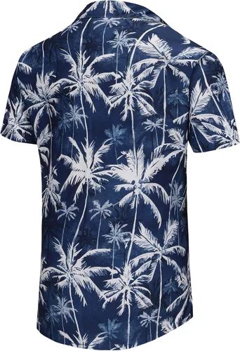 Vista 17 de KYKU - Camisa hawaiana funky para hombre, ropa tropical para vacaciones en Palm Beach