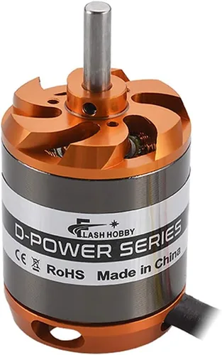 Vista 3 de FLASH HOBBY Motor sin escobillas D3548 790KV Outrunner Motor para Mini Multicopters RC Avión Helicóptero Avión de ala fija