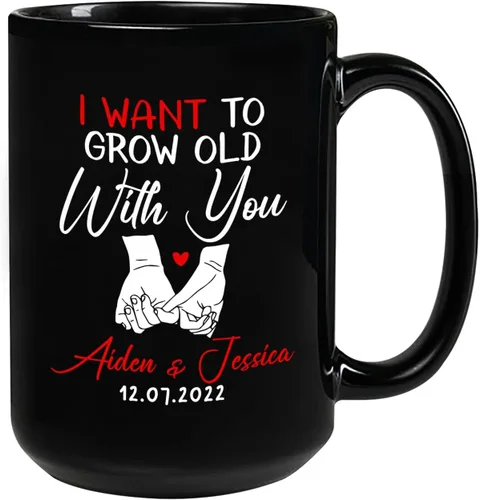 Vista 15 de Taza de cerámica personalizada con nombre de novio, Being My Boyfriend Is Really The Only Gift You Need Cups, tazas personalizadas para novio o él