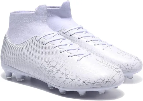 Vista 6 de Tacos de fútbol profesionales para hombre, zapatos de entrenamiento con picos altos, transpirables, atléticos, botas de fútbol para exteriores e