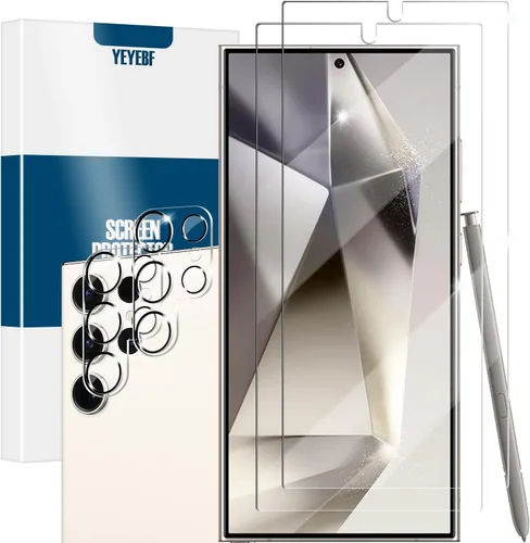 Vista 10 de Protector de pantalla para Galaxy Z Flip 4 5G + protectores de lente de cámara, [2+2 unidades] Protector de pantalla de cobertura completa