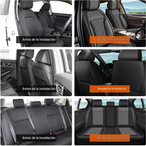 Vista 7 de AOMSAZTO Funda de asiento de automóvil ajuste personalizado para Toyota RAV4 2013-2026, protector de cojín de asiento de automóvil, impermeable
