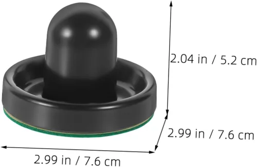 Vista 3 de 2set Ice Hockey Pucks Replacement Accessories for Game Tables Includes Pucks and for Indoor Hockey