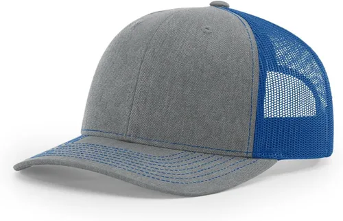 Vista 112 de Richardson 112 Gorra de Camionero - Gorra Snapback Ajustable Premium - Gorras Richardson en Blanco de Seis Paneles Estructurados Árbol real Max 7