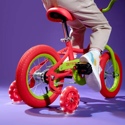 Vista 7 de Bicicleta Infantil Jetson Light Rider con Luces LED Unisex, Marco Iluminado con 3 Modos de Luz Diferentes