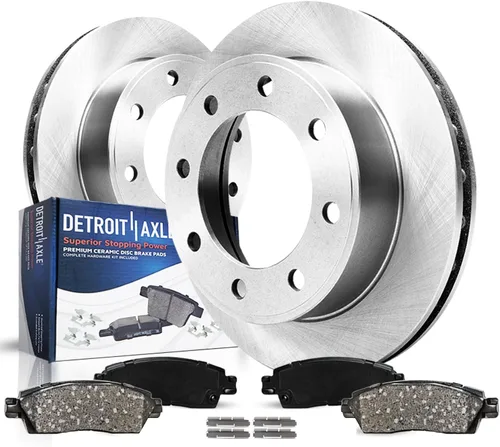 Vista 19 de Detroit Axle - Kit de freno delantero para Mazda 3 2004-2013, Mazda 5 2006-2015, 2010-2013 3 Sport, 2011 2012 Rotores de frenos y pastillas de freno