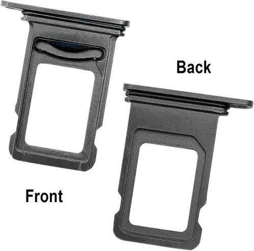Vista 2 de Soporte para bandeja de ranura para tarjeta SIM de repuesto compatible con iPhone 11 2019, 6.1 pulgadas, 1 soporte para bandeja de tarjeta SIM